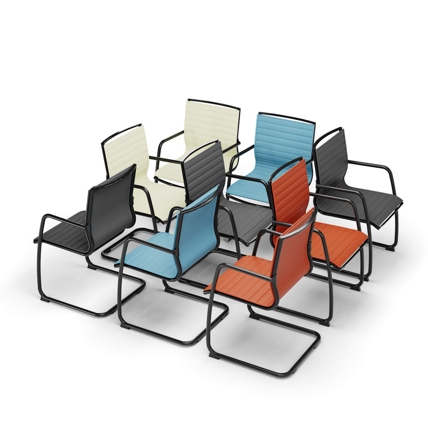 alia top sedia collezione executive Moving Chairs