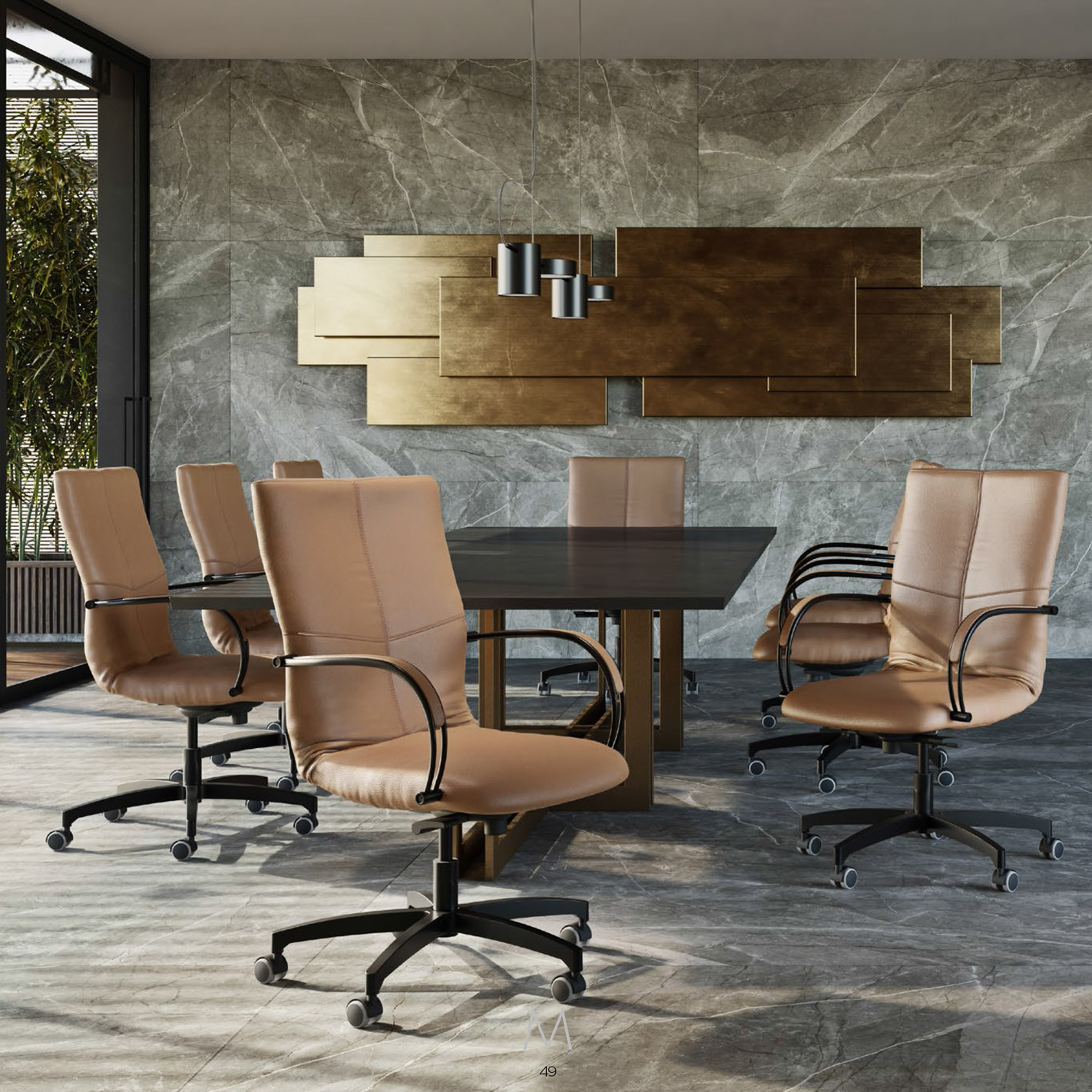 aurelia sedia collezione executive Moving Chairs