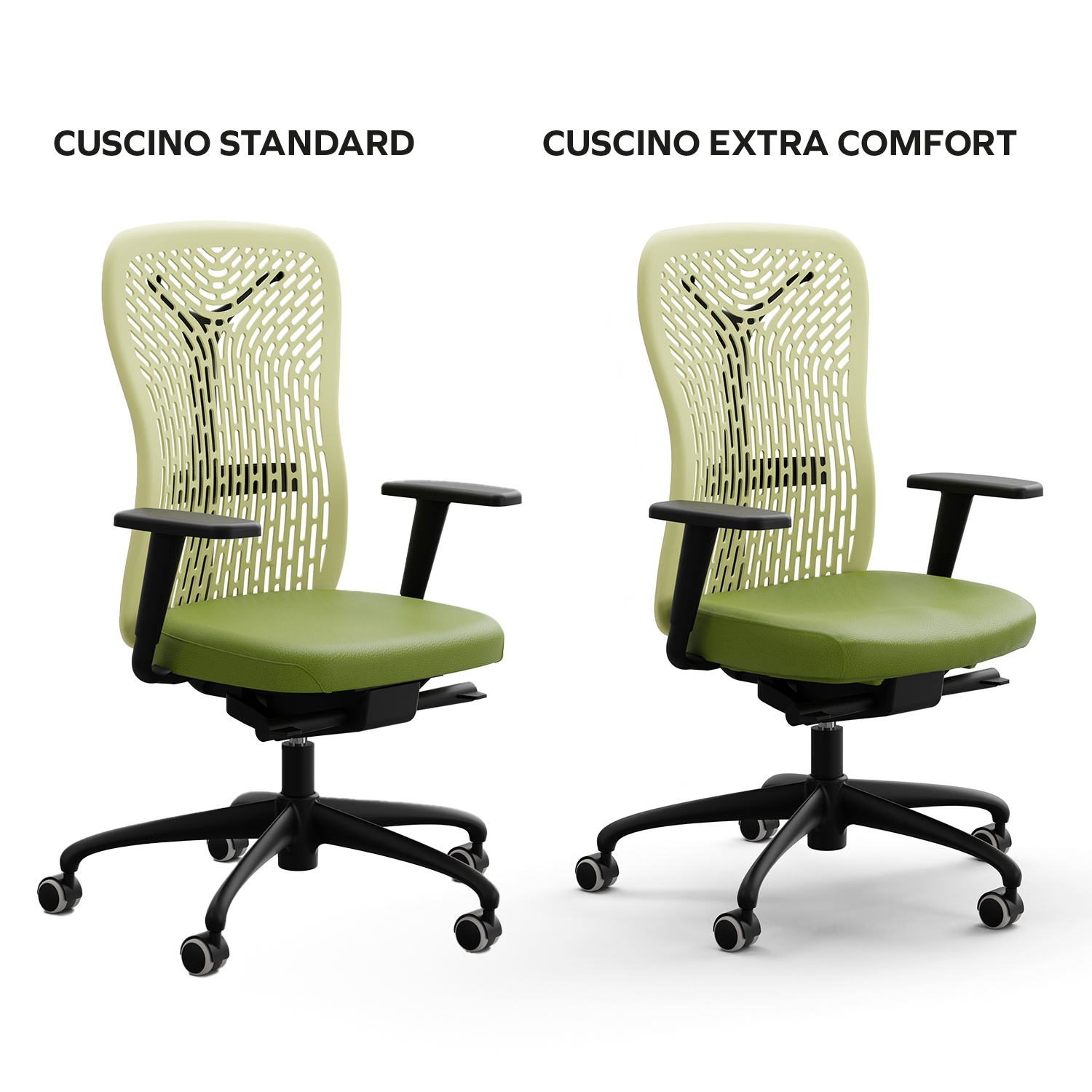 spessore sedile standard e extra comfort spessore sedile standard e extra comfort