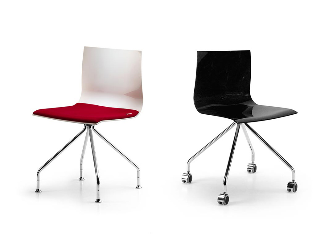 Asientos de oficina Slim Swivel Moving