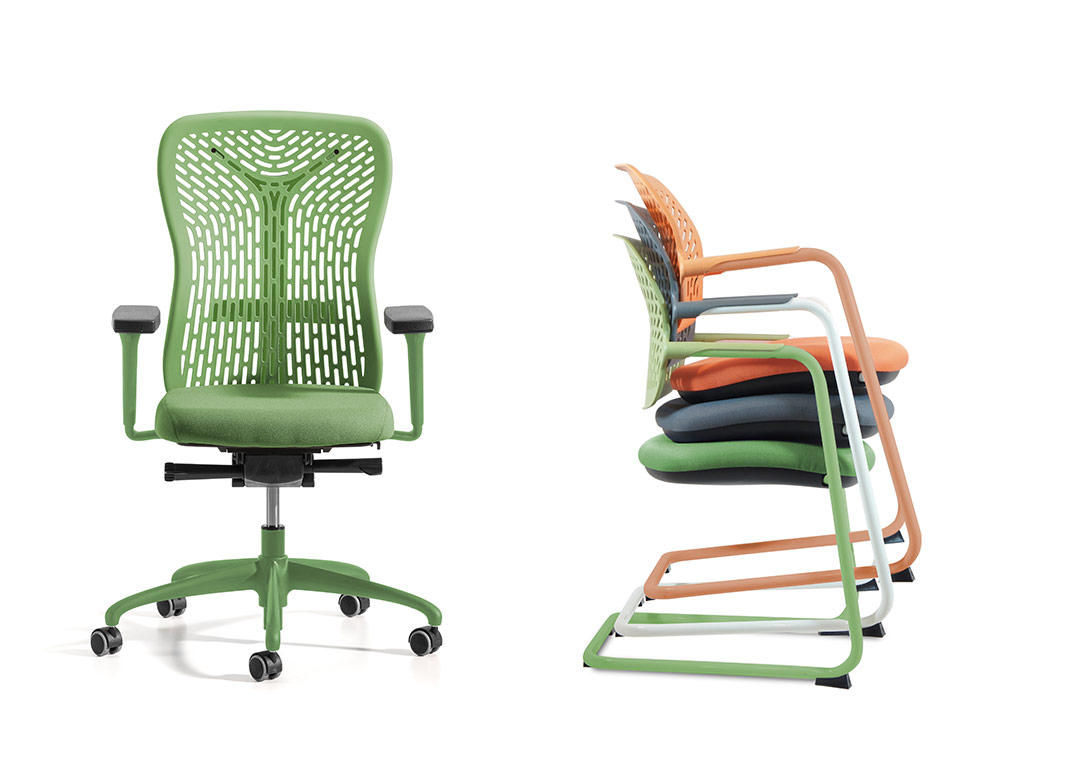Office seating colorate Flexa Moving