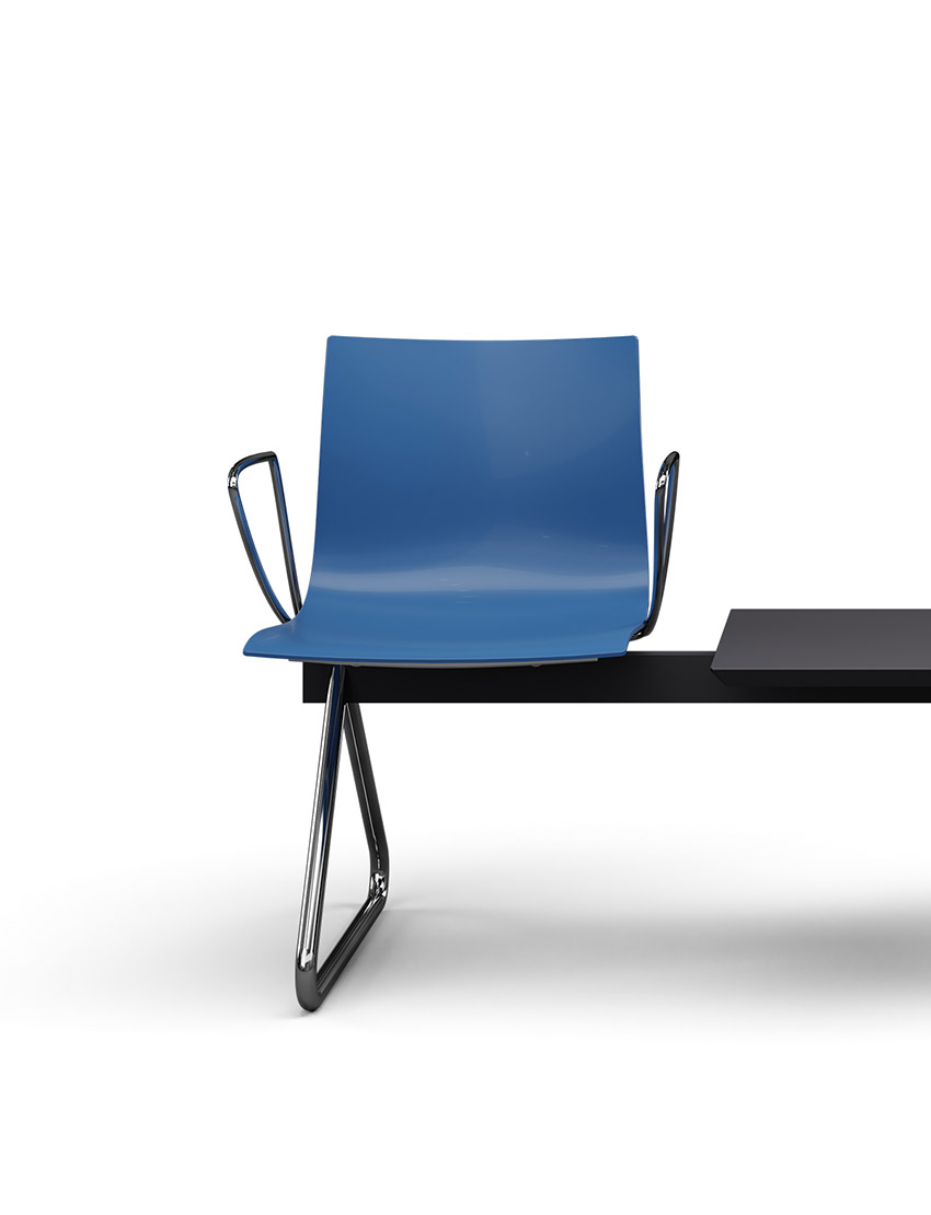 seduta collettività Slim Bench