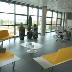 sedie ufficio flessibili colorate Flexa