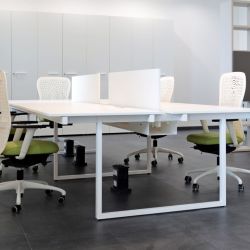 sedie ufficio flessibili colorate Flexa