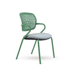 seduta-ufficio-colore-verde-quattro-gambe-verde-flexa_008